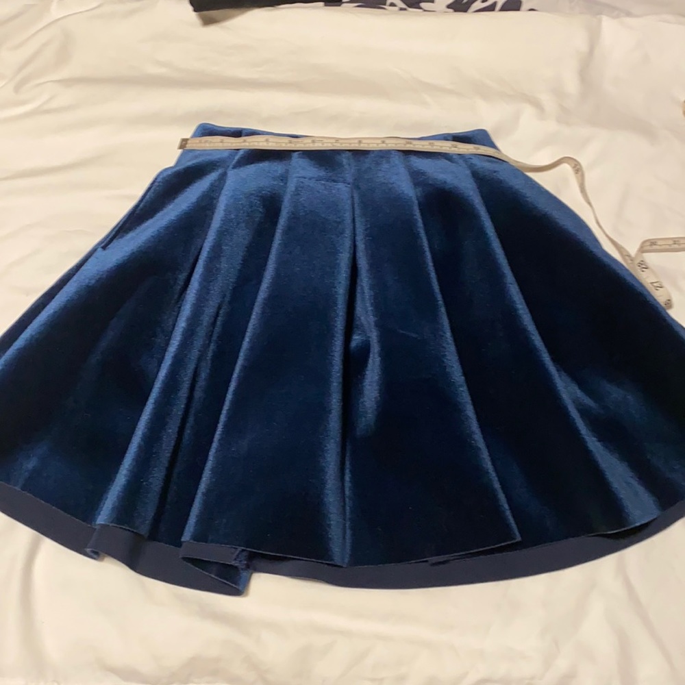 Lauren Conrad pleated runway pocket skirt.